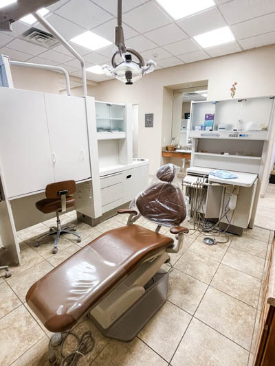 dental operatory at Sandia View Family Dental