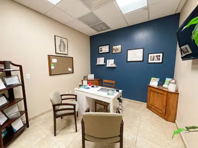 inside Dr. Chris's office at Sandia View Family Dental