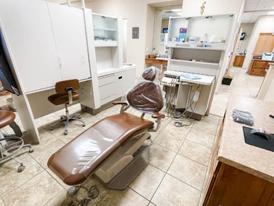 dental operatory at Sandia View Family Dental