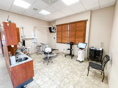 inside the dental operatory at Sandia View Family Dental