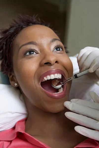 woman getting a smile makeover at Sandia View Family Dental